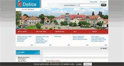 Desktop Screenshot of dasice.cz