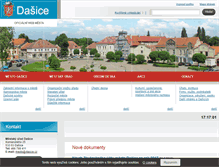 Tablet Screenshot of dasice.cz